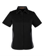 Ladies' Flash IL Colorblock Shirt - Harriton M586W