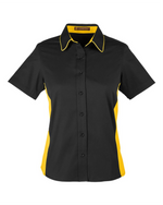Ladies' Flash IL Colorblock Shirt - Harriton M586W