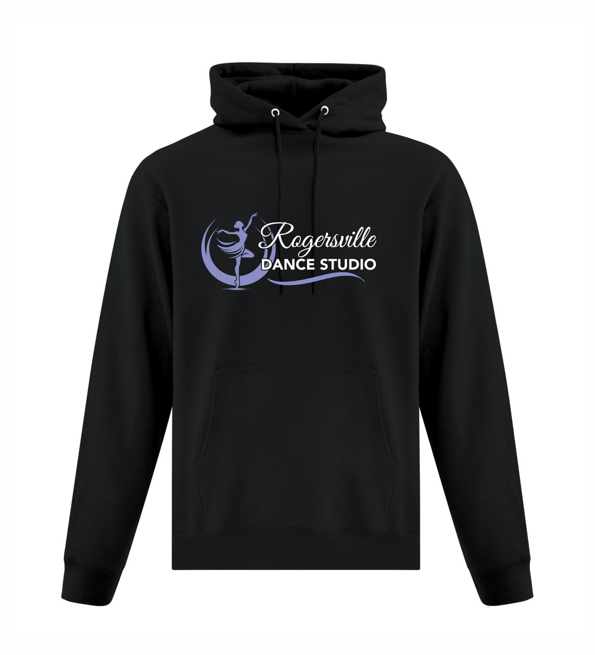 Rogersville Dance Studio - Fleece Hoodie - Black