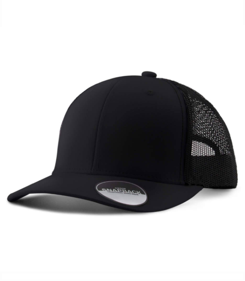 Division Work Wear - Traditional Trucker Cap -Black- DT11