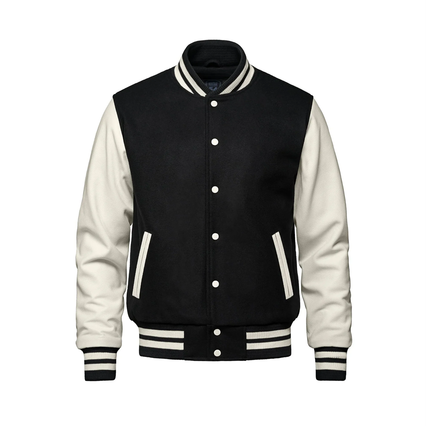 Varsity - Melton and Leather Varsity Jacket - Cx2 - L06085