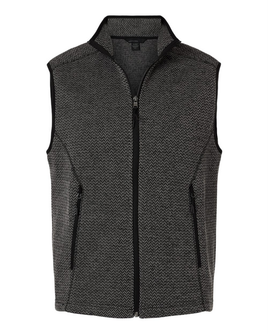 Men's Jasper Jacquard Fleece Vest - NE731
