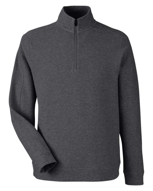 Men's Spirit Textured Quarter-Zip Pullover - NE725