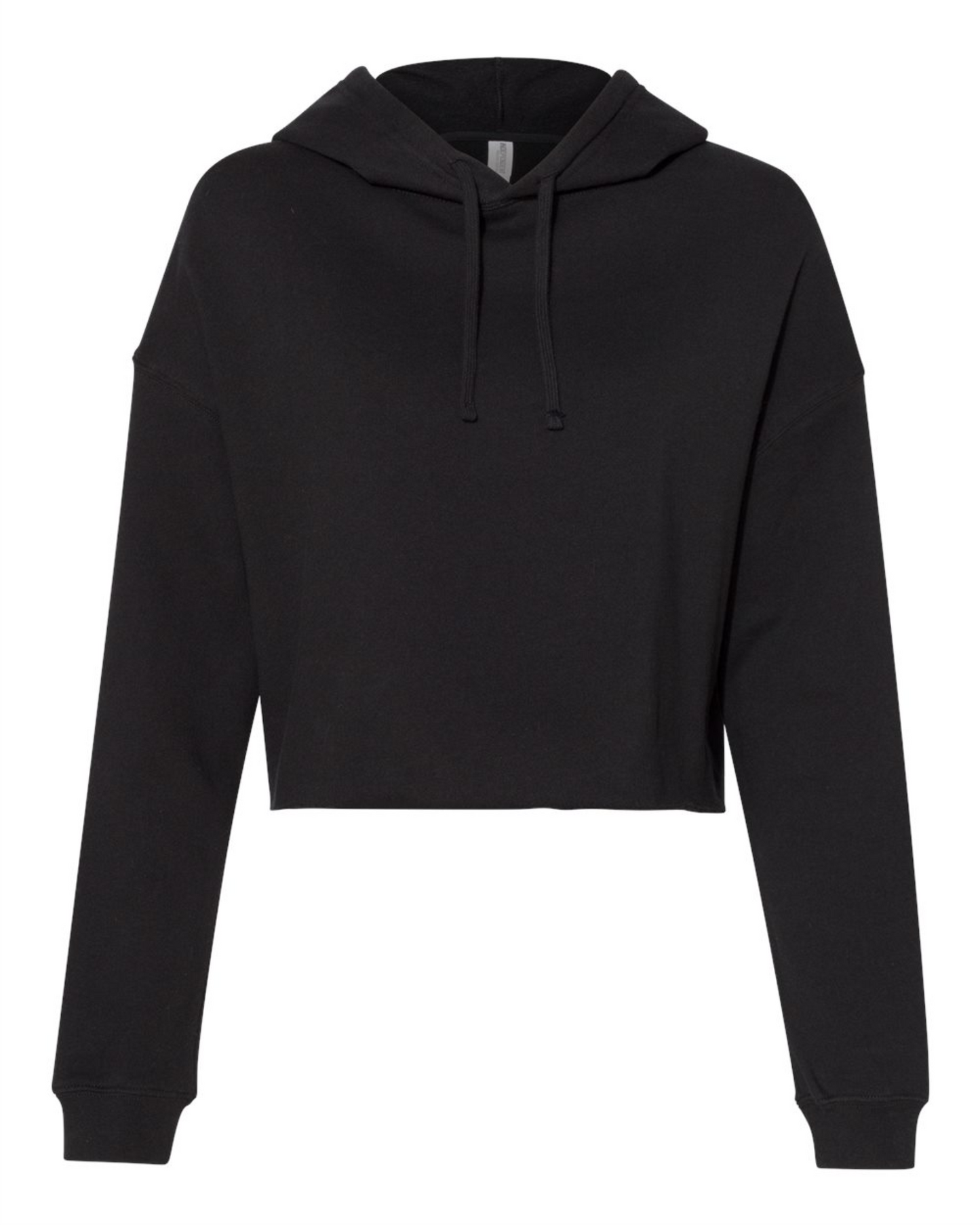 Lightweight Crop Hooded Ladies Sweatshirt - Independent Trading Co. AFX64CRP
