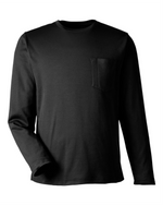 Unisex Charge Snag and Soil Protect Long Sleeve T-Shirt - Harriton M118L