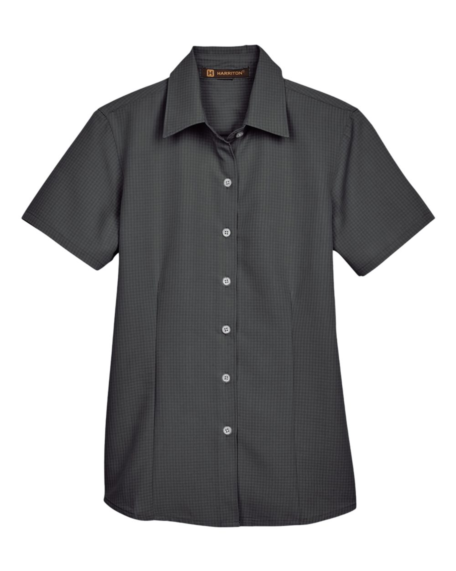 Ladies' Barbados Textured Camp Shirt -Harriton M560W