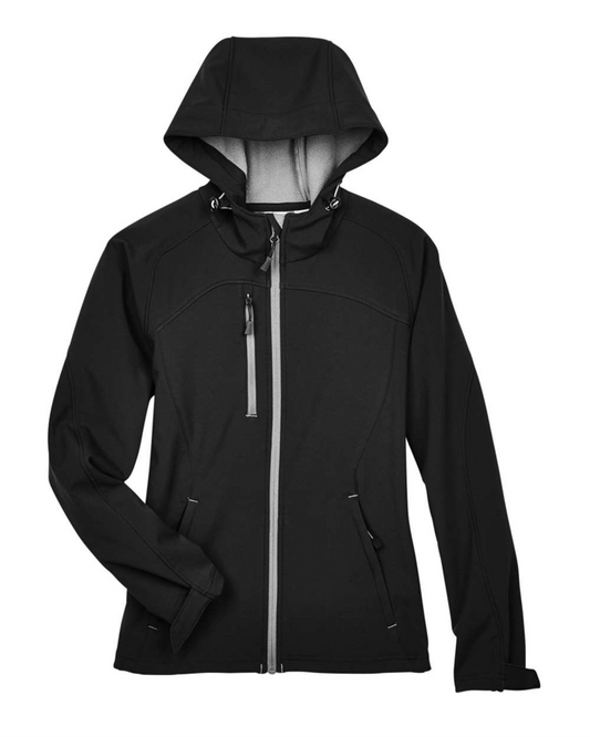 Ladies' Prospect Two-Layer Fleece Bonded Soft Shell Hooded Jacket - 78166