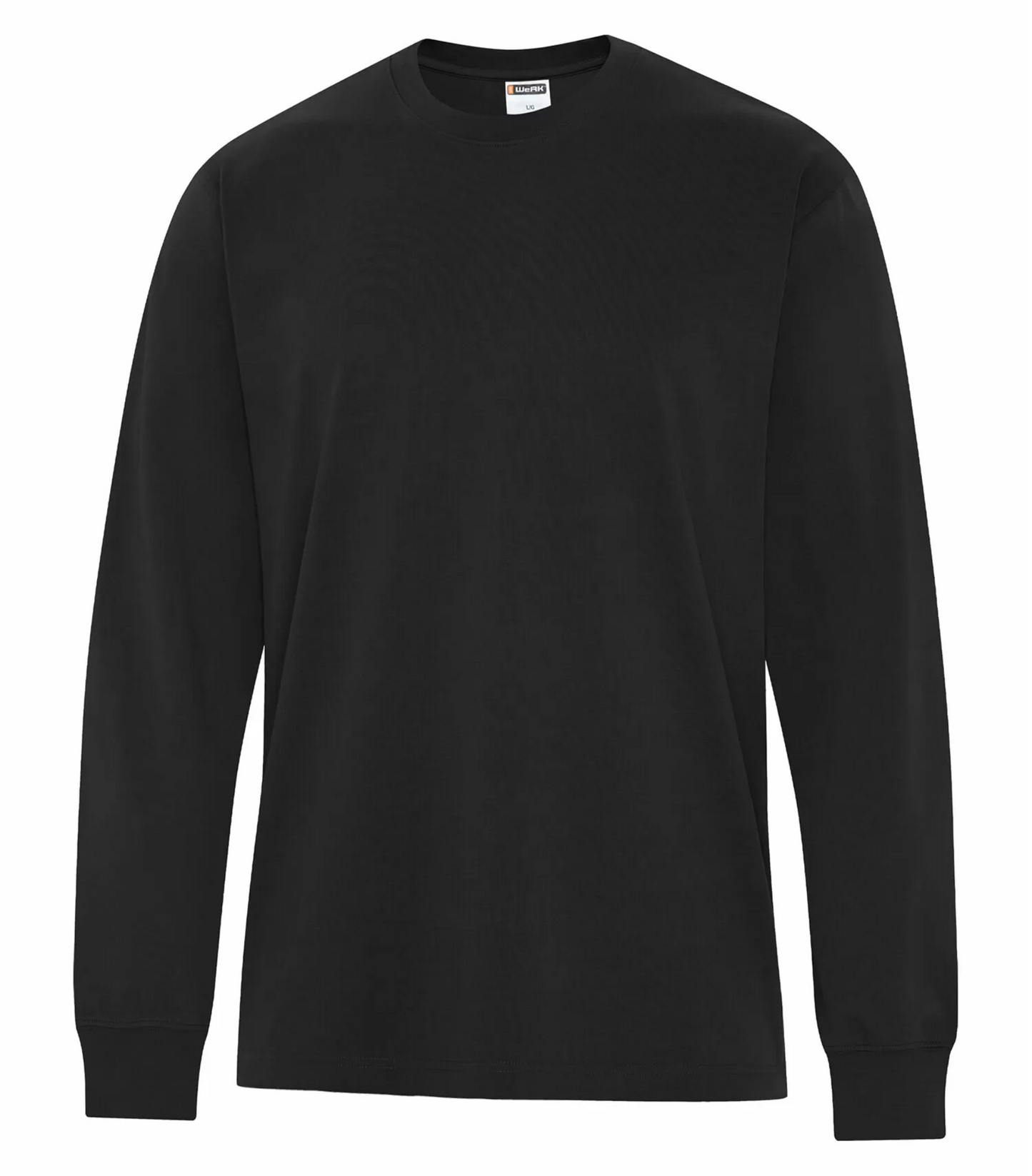 Heavyweight Ring Spun Cotton Long Sleeve Tee - WeRK250LS