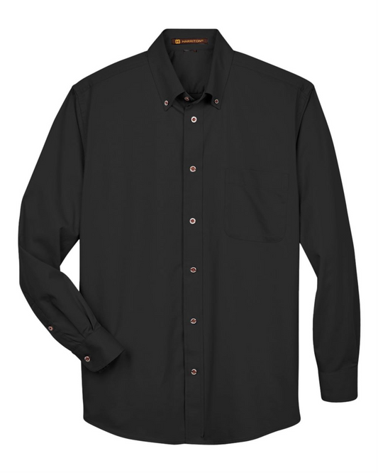Men's Easy Blend Twill Shirt - Harriton M500