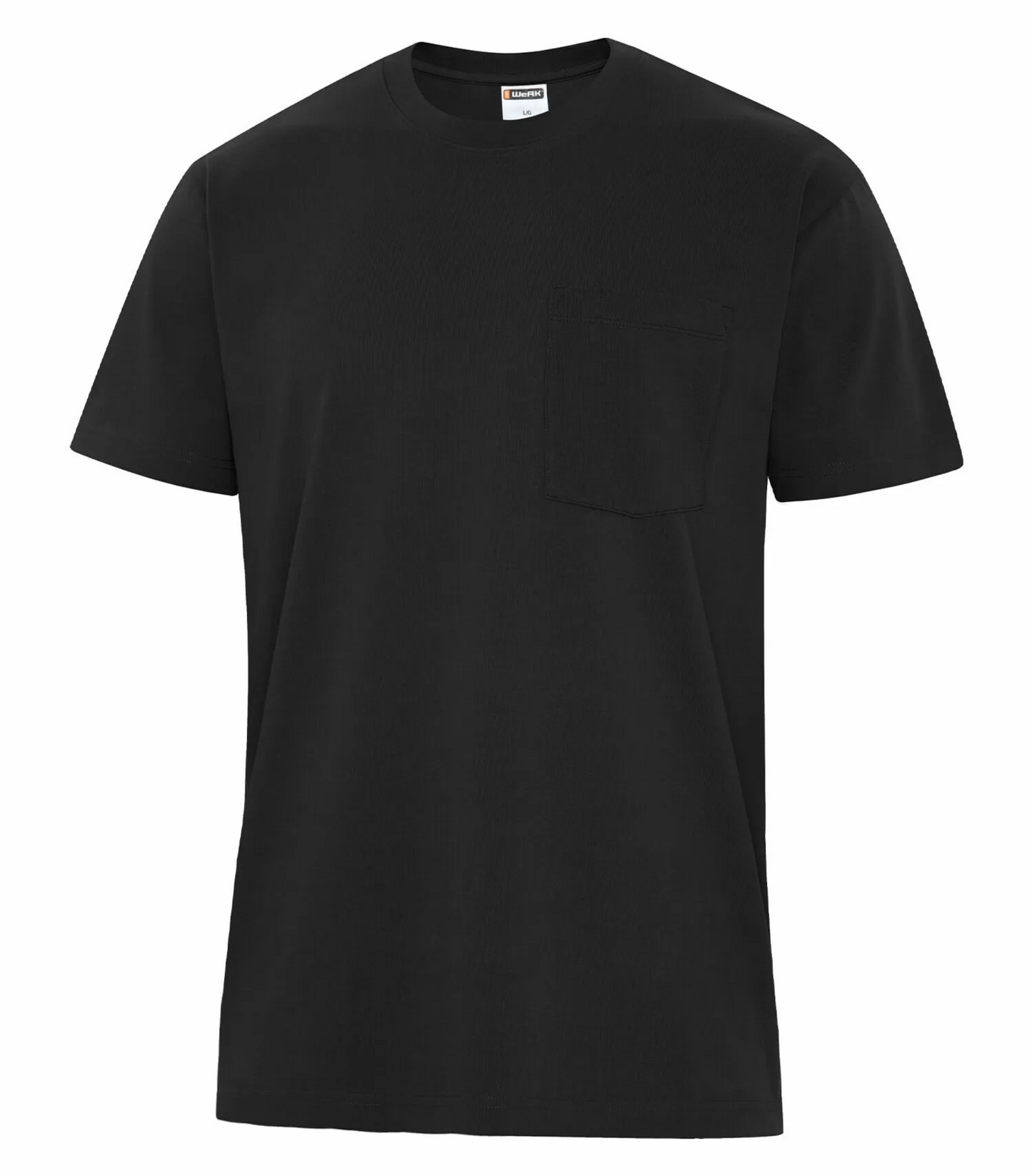 Heavyweight Ring Spun Cotton Pocket Tee - WeRK250P