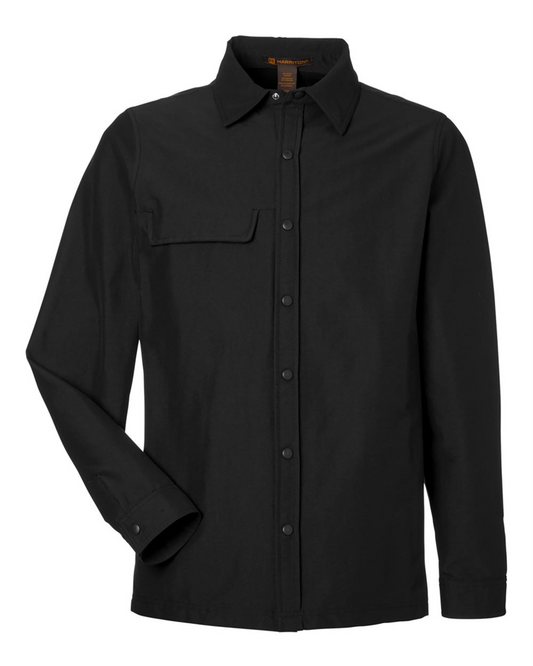 Unisex Flex Twill Overshirt Jacket - Harriton M72