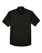 Men's Easy Blend Twill Dress Shirt with Stain-Release -Harriton M500S