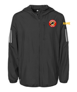 Miramichi United Soccer - Hooded Full-Zip Windbreaker - Adidas A524