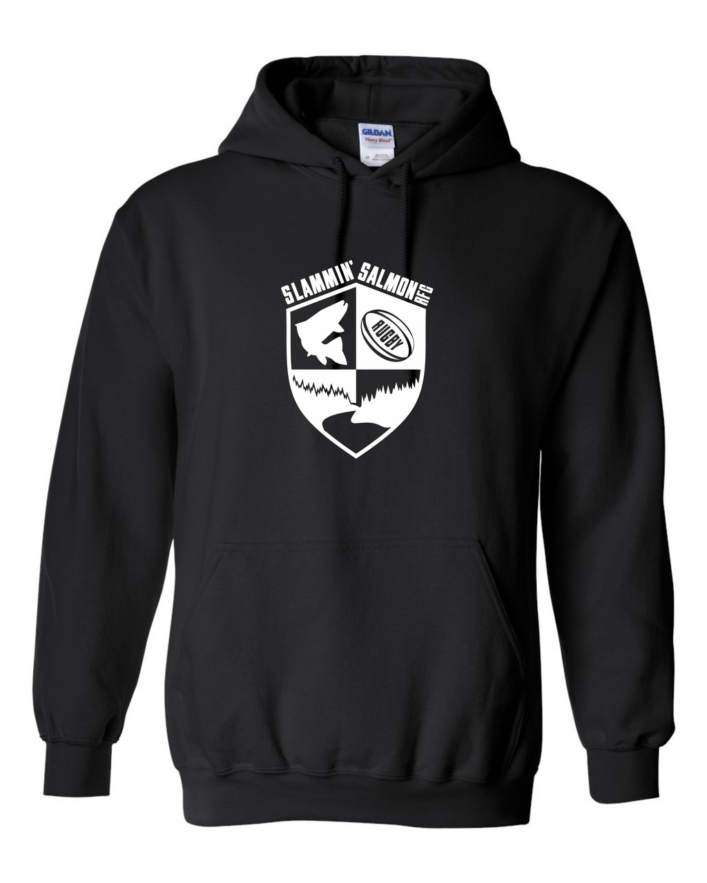 Miramichi Rugby - Black - Cotton Hoodie