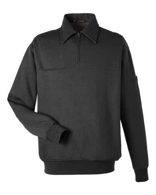 Unisex ClimaBloc Heavyweight Tactical Quarter-Zip Pullover - Harriton M712