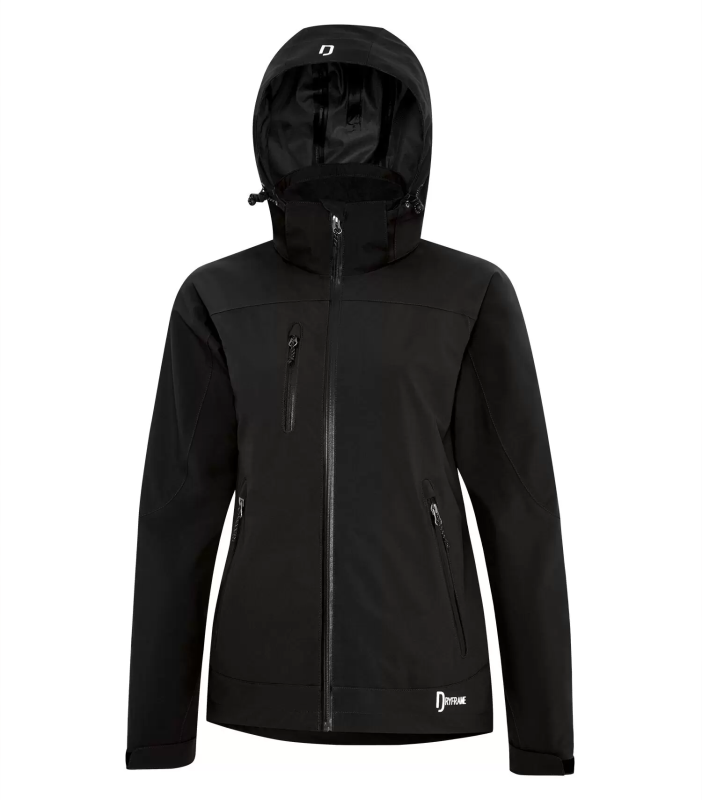 Tri-Tech Waterproof Hard Ladies Shell Jacket - Dryframe DF7672L