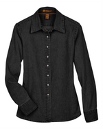 Ladies' Denim Shirt -Harriton M550W