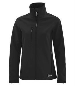 Strate Tech Water Repellent Ladies Soft Shell Jacket - Dryframe DF7662L