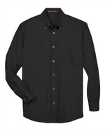 Men's Tall Easy Blend Twill Dress Shirt - Harriton M500T