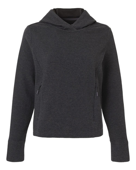 Ladies' Spirit Textured Hooded Pullover - NE729W
