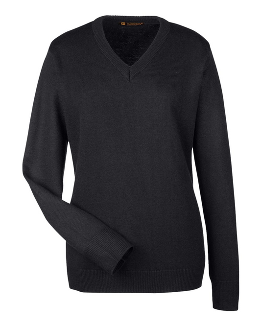 Women's Pilbloc V-Neck Sweater - Harriton M420W