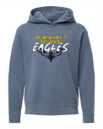 Lightweight Fleece Hoodie -Blue Jean- Blackville School 2025-26