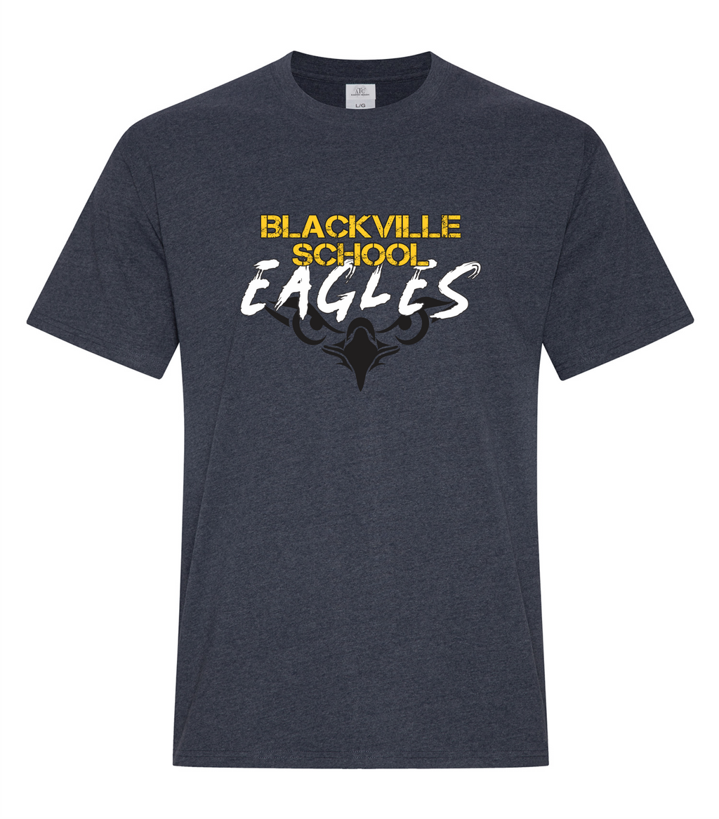Earth Wash T-Shirt - Navy -  Blackville School 2025-26