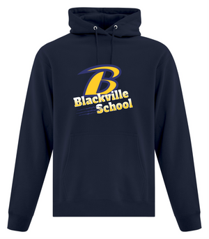 Cotton Hoodie - Navy - Blackville School 2025-26