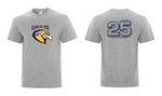 Athletic Heather T-shirt -PRINTED DESIGN- Blackville School 2025