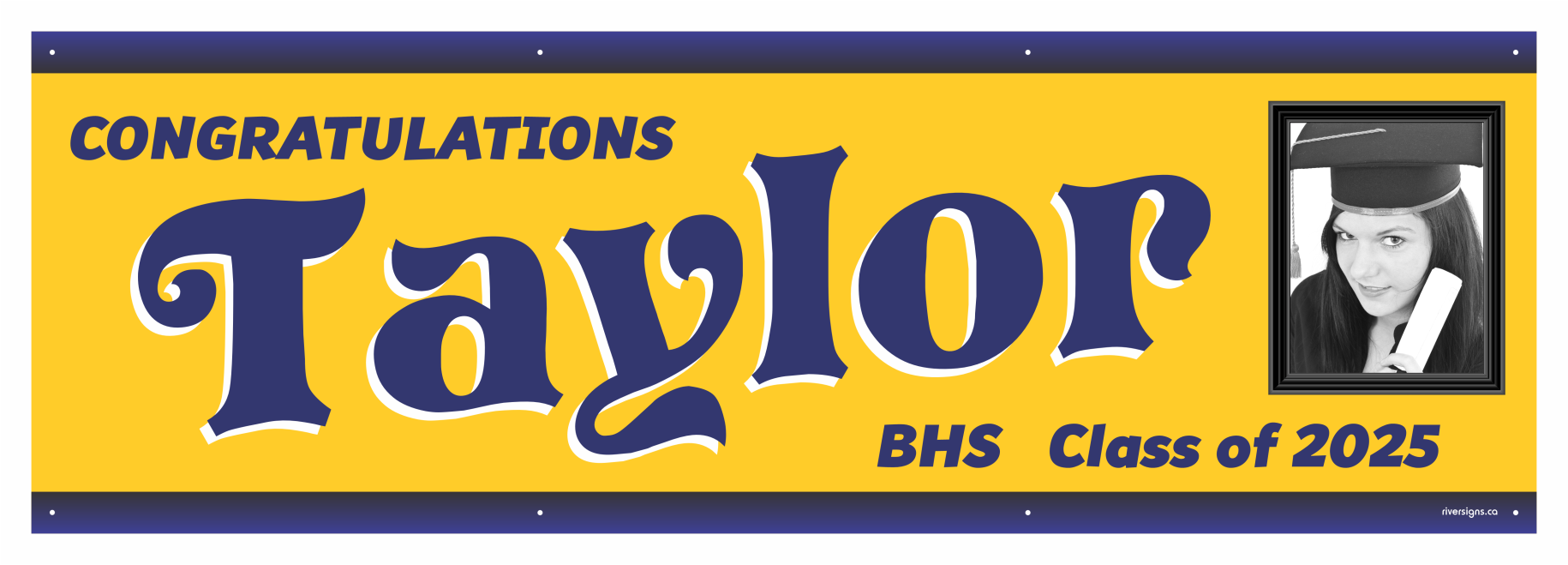 The ’Taylor’ Banner - 2’ x 6’