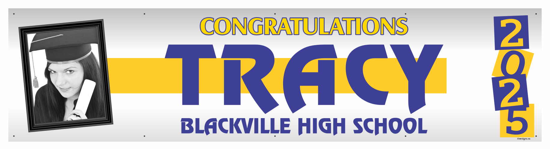 The ’Tracy’ Banner - 2’ x 8’