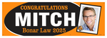 The ’Mitch’ Banner - 2’ x 6’