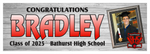 The ’Bradley’ Banner - 2’ x 6’