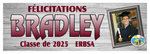 The ’Bradley’ Banner - 2’ x 6’