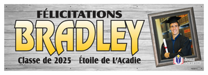 The ’Bradley’ Banner - 2’ x 6’