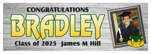The ’Bradley’ Banner - 2’ x 6’