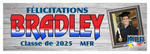 The ’Bradley’ Banner - 2’ x 6’