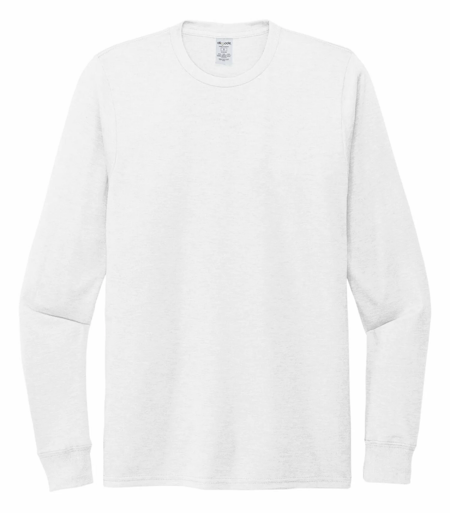 Unisex Tri-Blend Long Sleeve Tee - Allmade collection