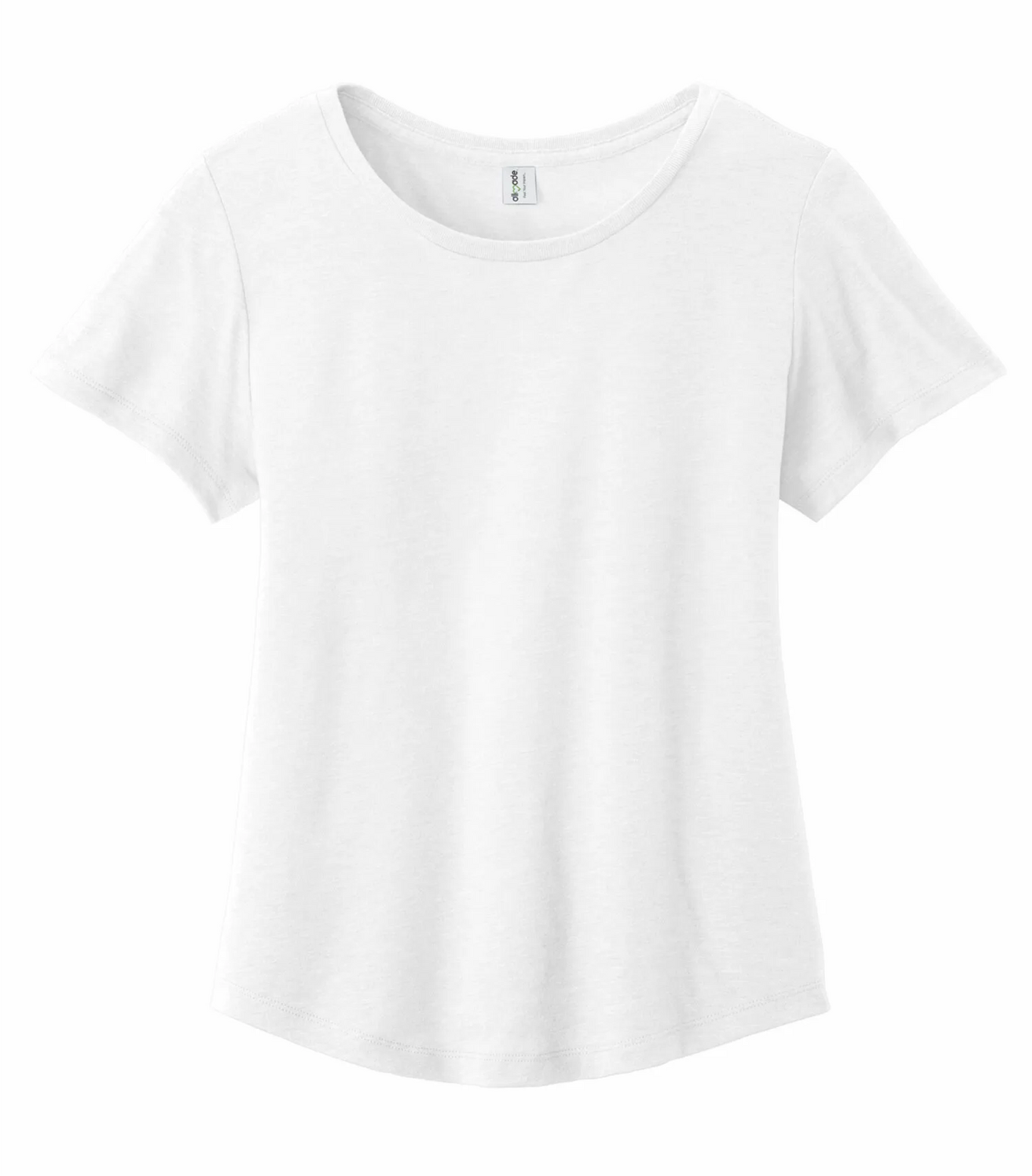 Ladies' Relaxed Organic Cotton Scoop Neck Tee - Allmade collection