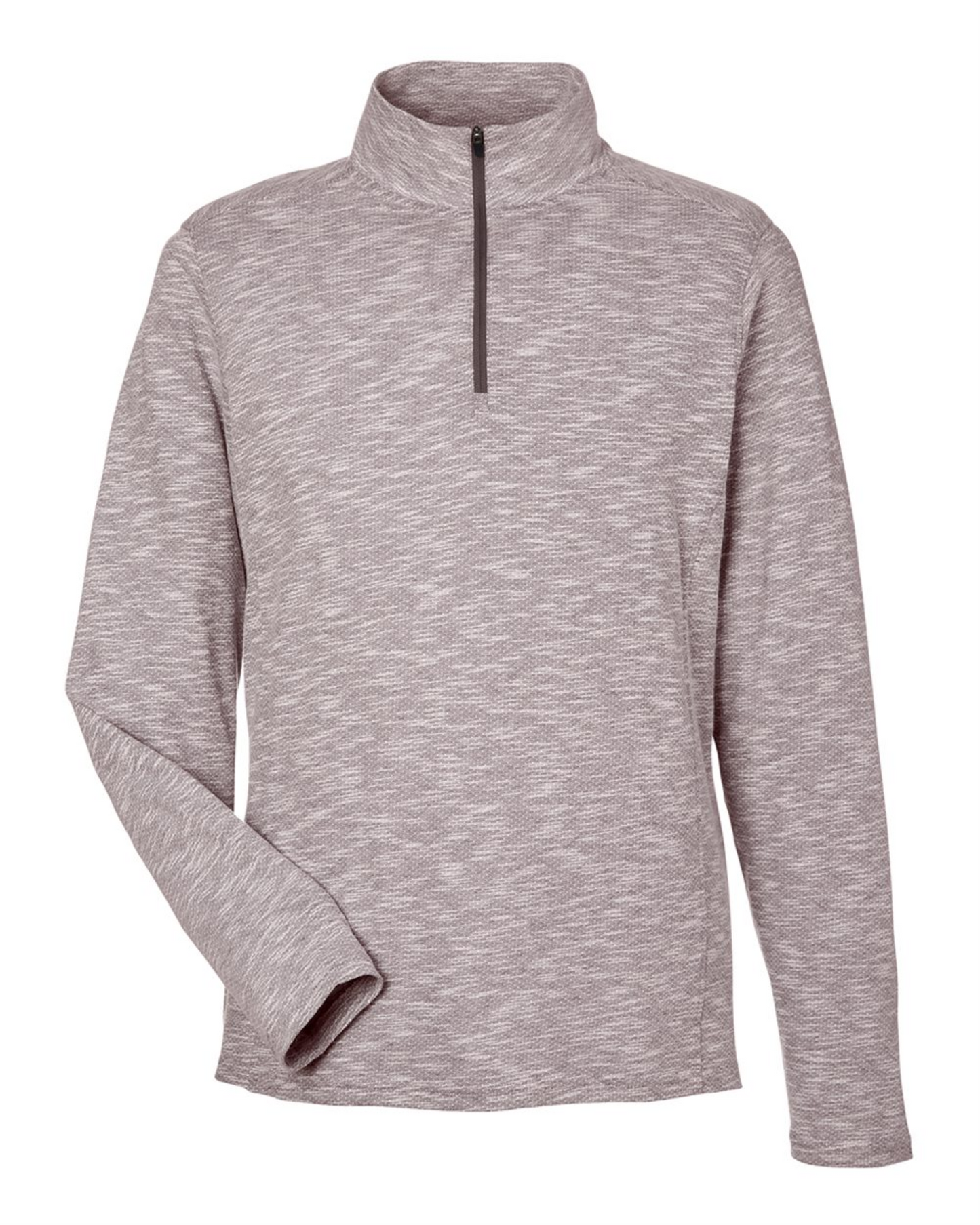 Men's Eclipse Jacquard Quarter-Zip Pullover - NE415