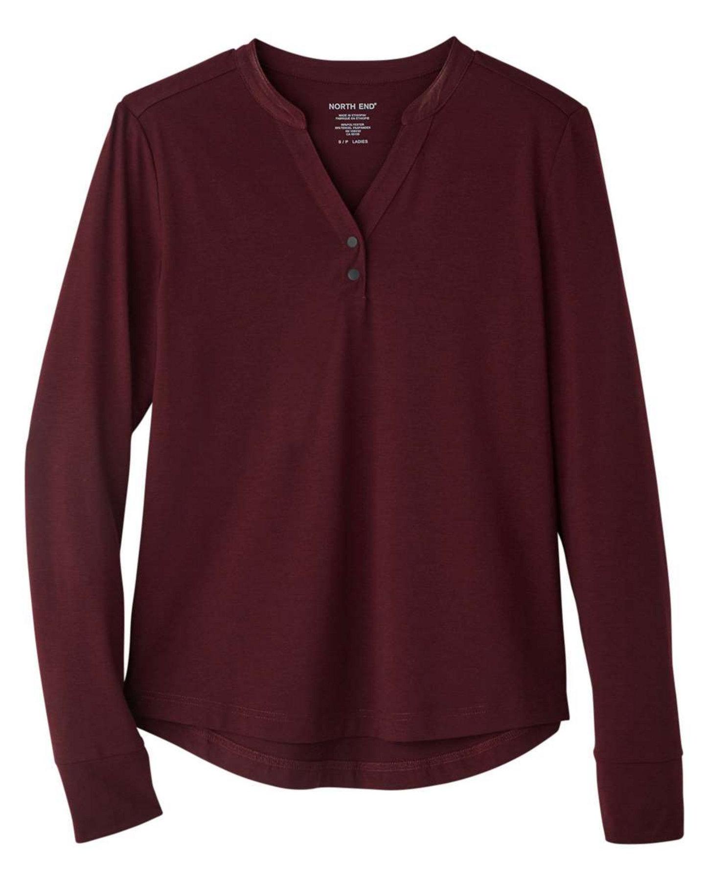 Ladies' JAQ Stretch Performance V-Neck Snap Pullover - NE400W