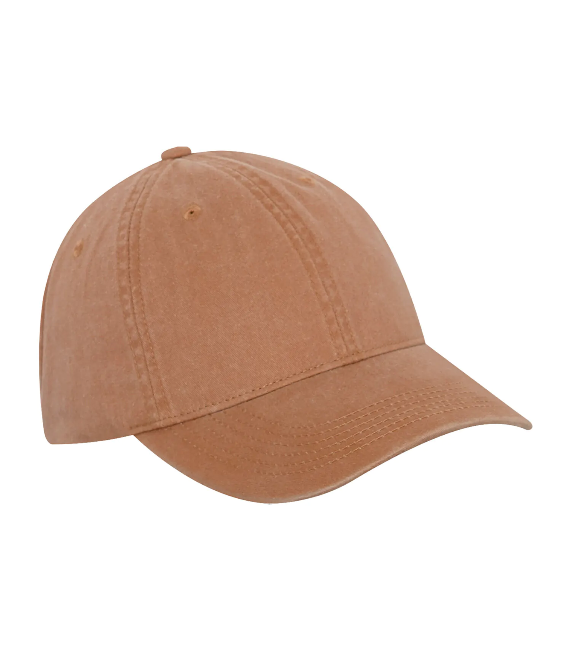 Adjustable hook and loop hat - PIGMENT DYED CAP - ATC C1321