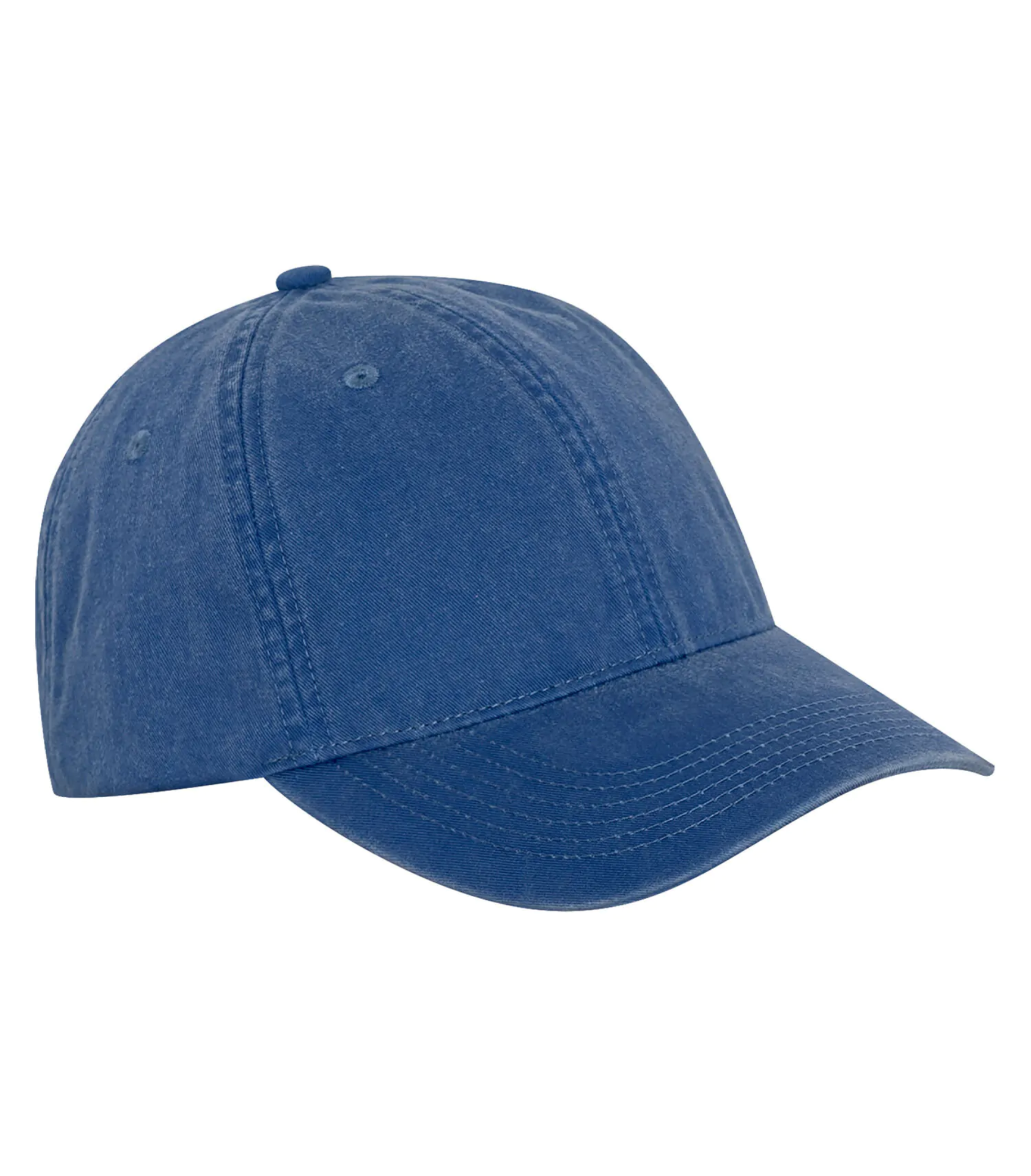 Adjustable hook and loop hat - PIGMENT DYED CAP - ATC C1321