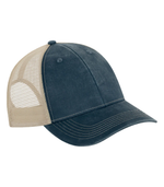 Snapback Hat -Pigment Dyed Trucker Cap - ATC C1322