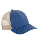 Snapback Hat -Pigment Dyed Trucker Cap - ATC C1322