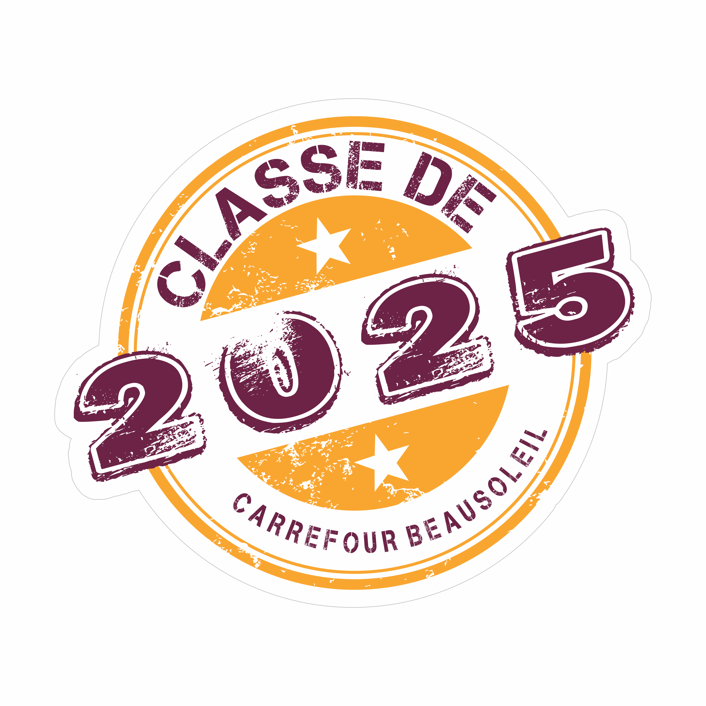 Graduation Decals - 8" wide - Class of 2025 by school