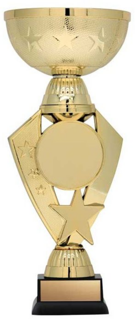 Twister Cup with Star Insert - Gold