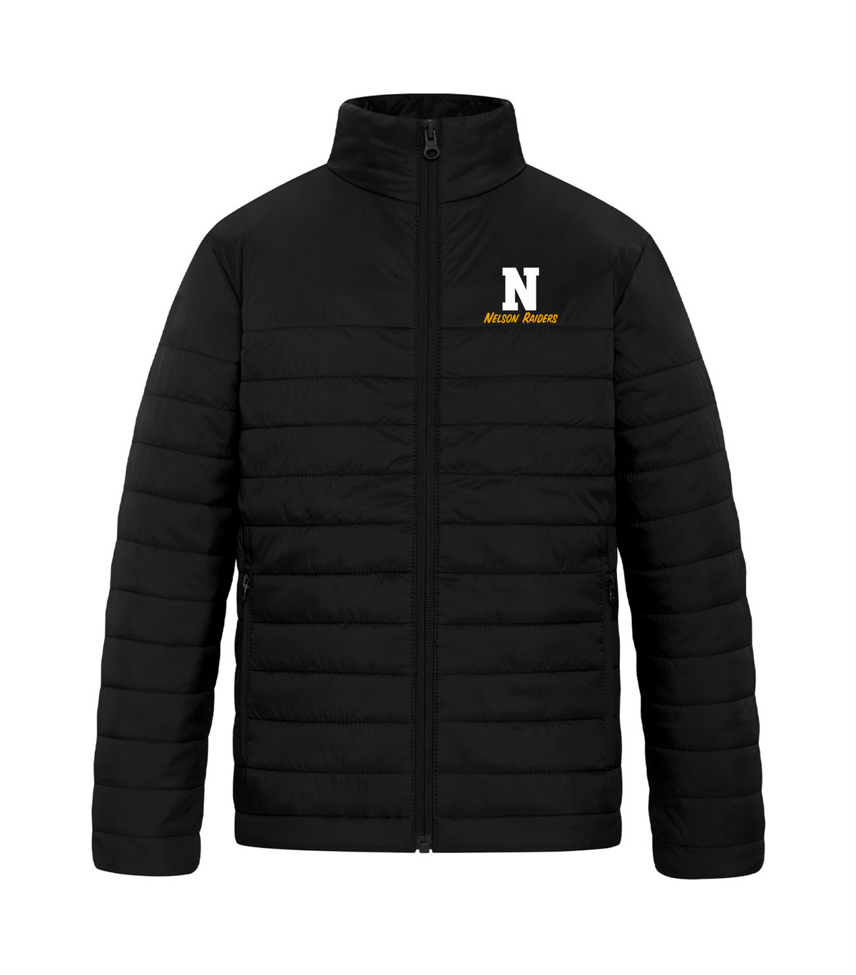 CH Essential Go To Puffy Jacket - Black - Nelson School 2026-27