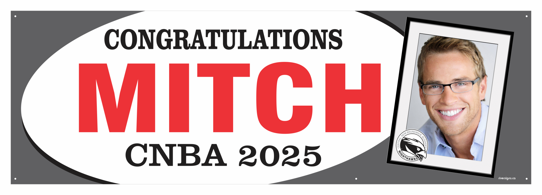 The ’Mitch’ Banner - 2’ x 6’