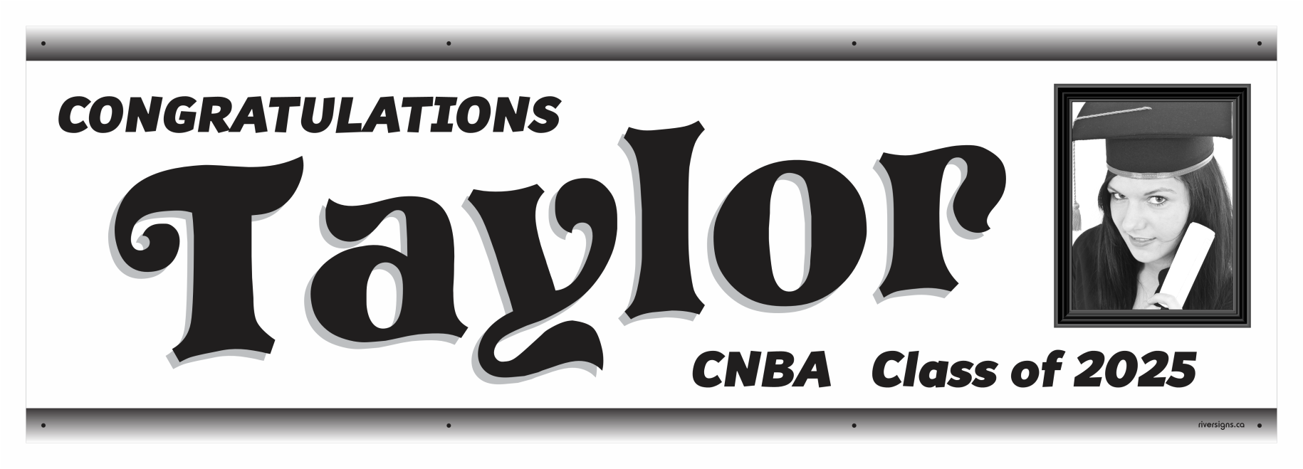 The ’Taylor’ Banner - 2’ x 6’